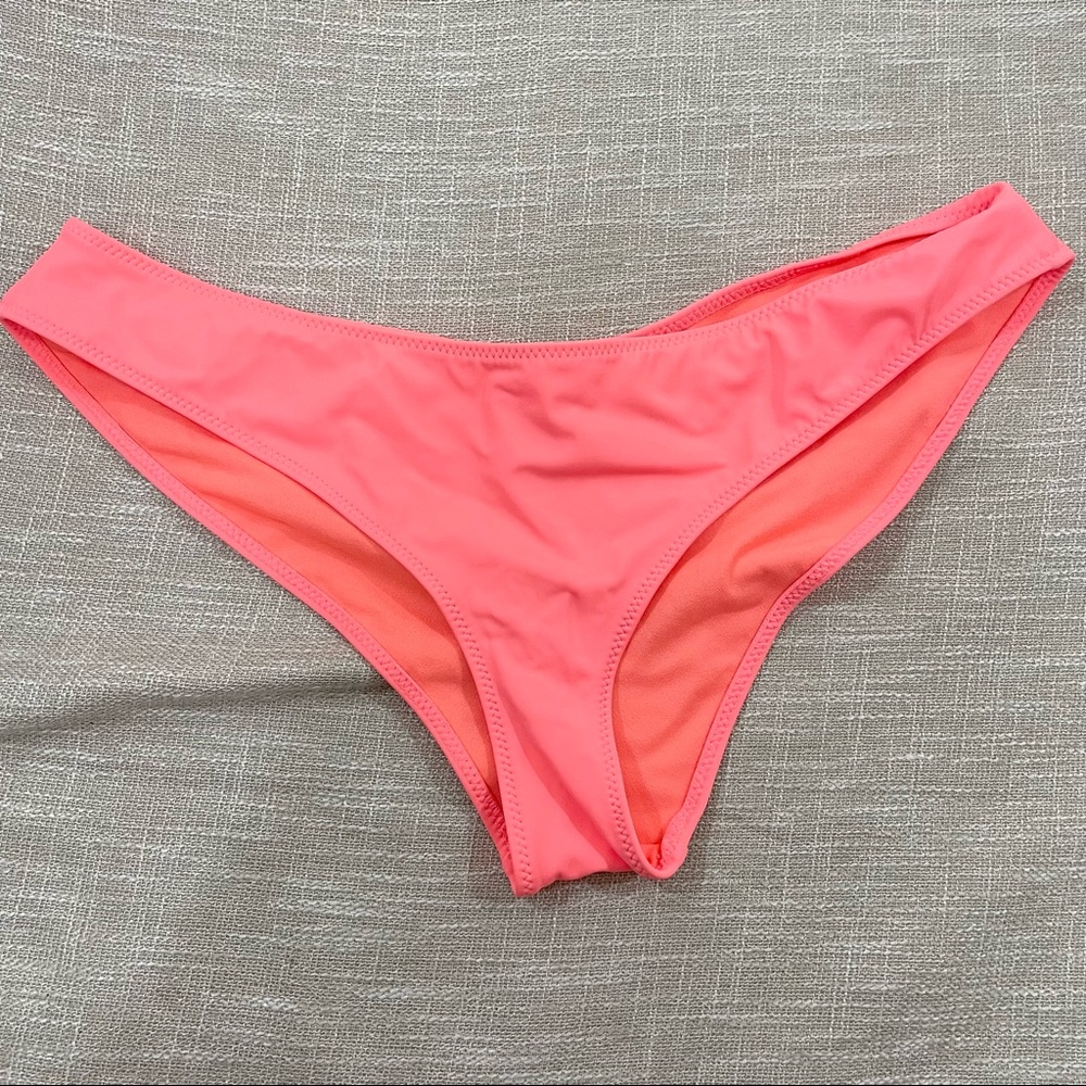 Censored Orange/Peach Swimsuit Bikini Bottoms Size XL